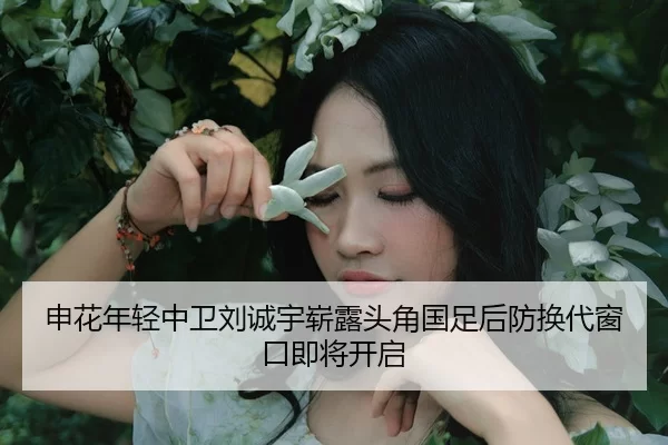 申花年轻中卫刘诚宇崭露头角国足后防换代窗口即将开启